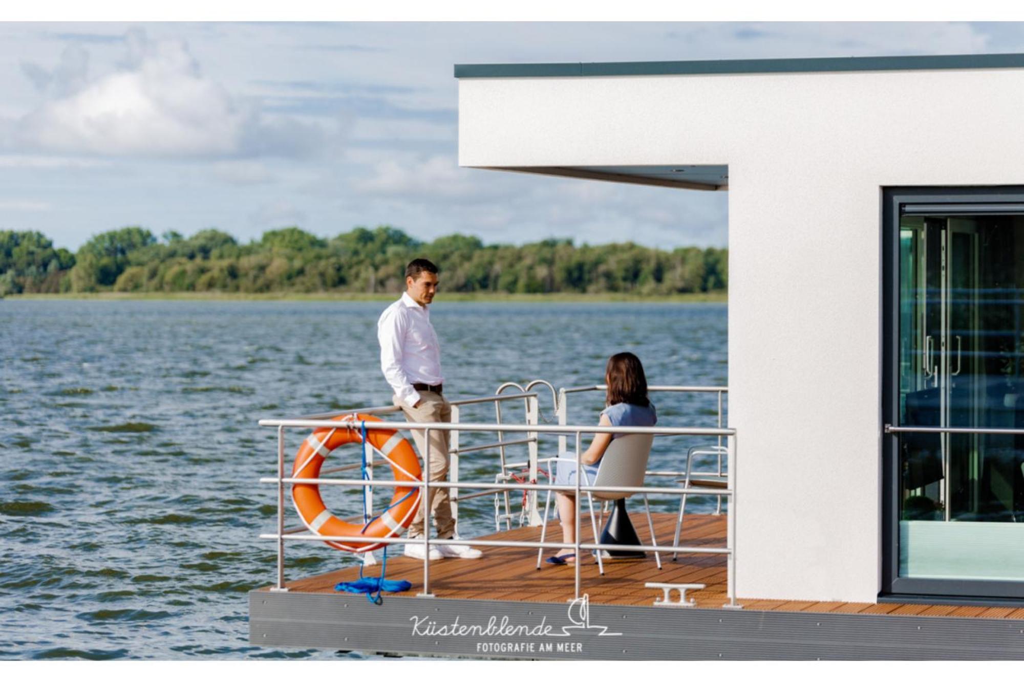 Ostsee Hausboot - Kranichnest Lp1 Ribnitz-Damgarten Zewnętrze zdjęcie